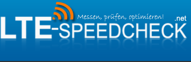 Speedtest für LTE, UMTS & HSPA